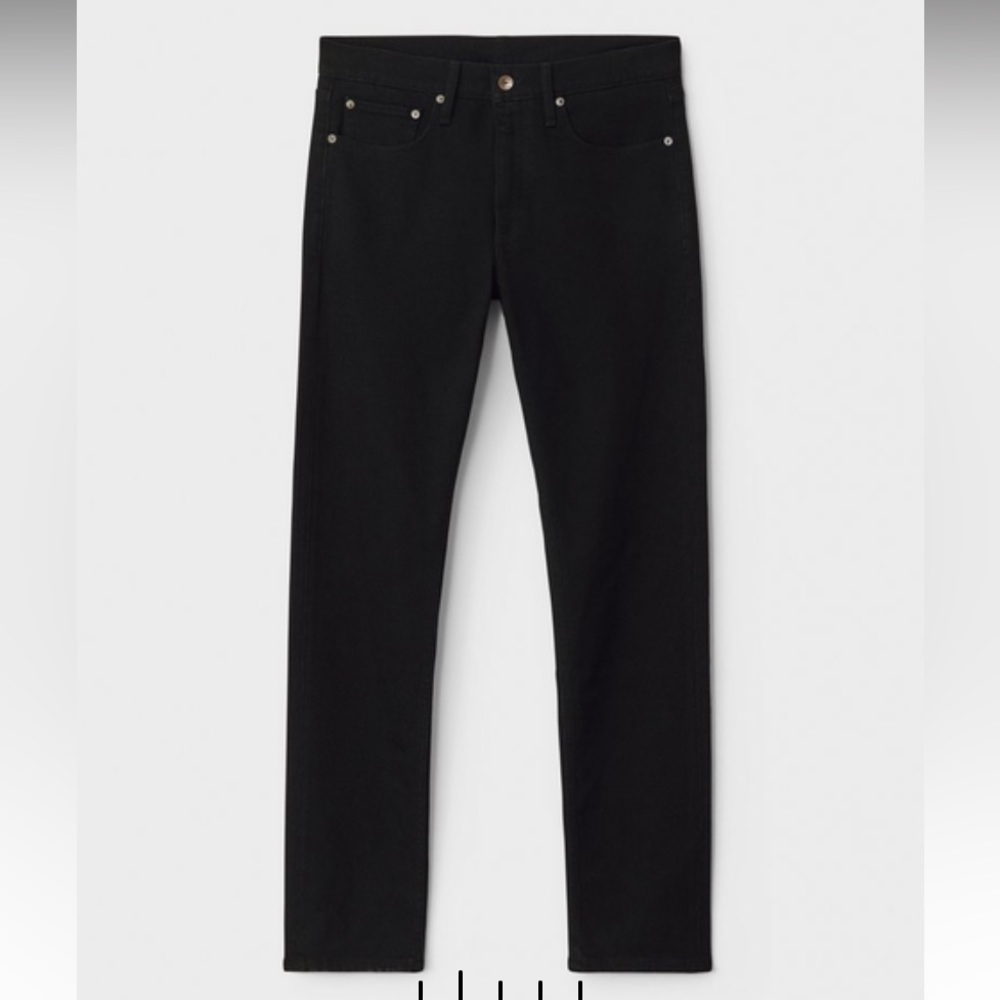 Rag & Bone Slim Fit Black Authentic Stretch Jean